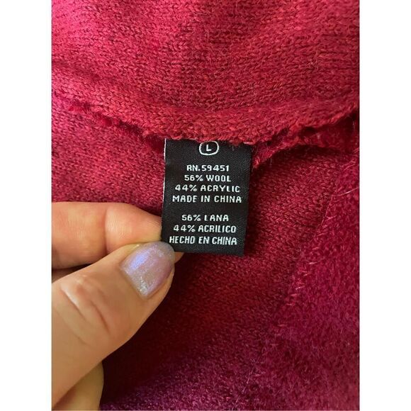 Jane Ashley Wool Blend Jacket L - Picture 5 of 8